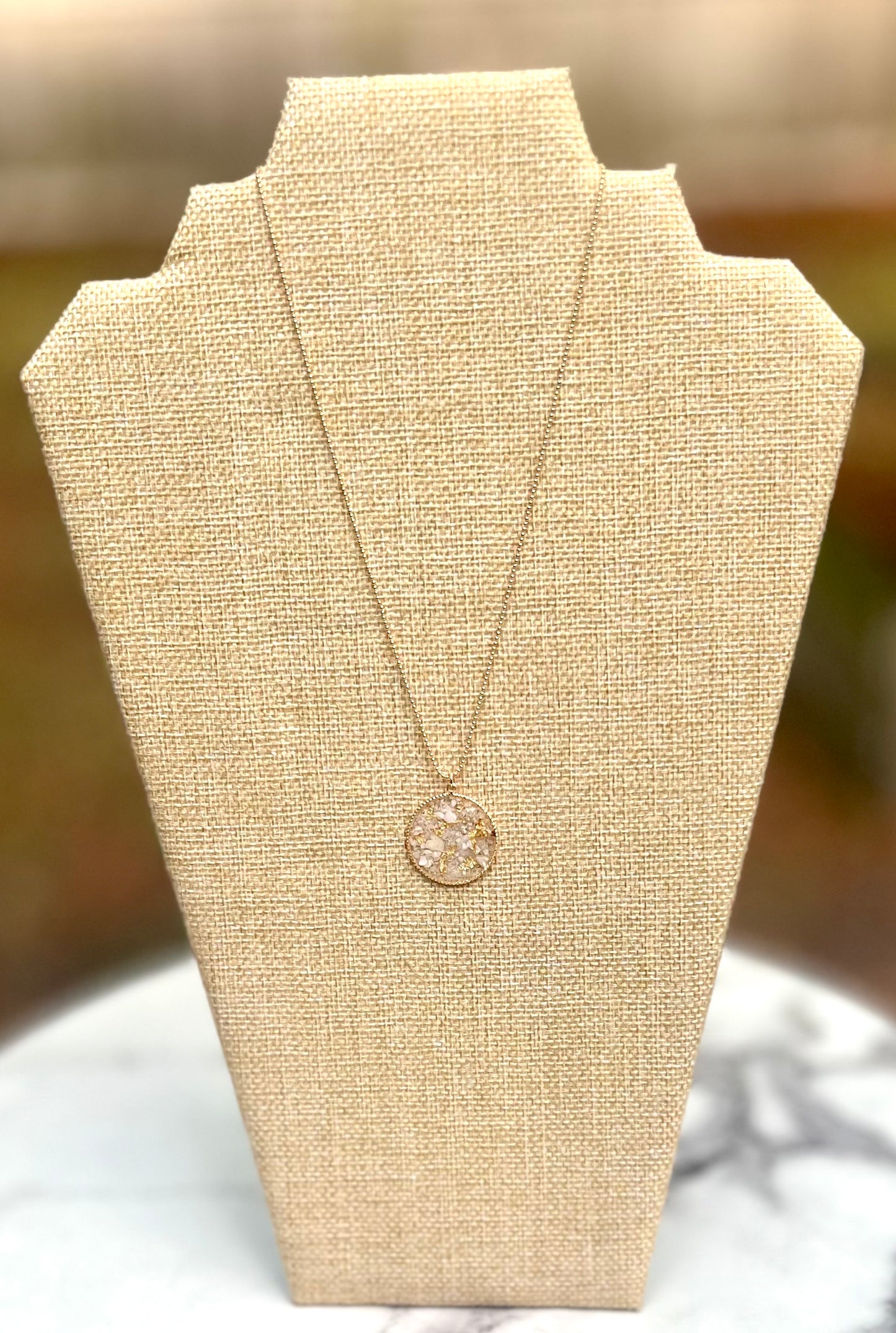 Camille Crushed Shell Necklace