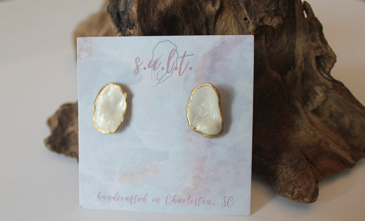 Ashley Stud Oyster Earrings