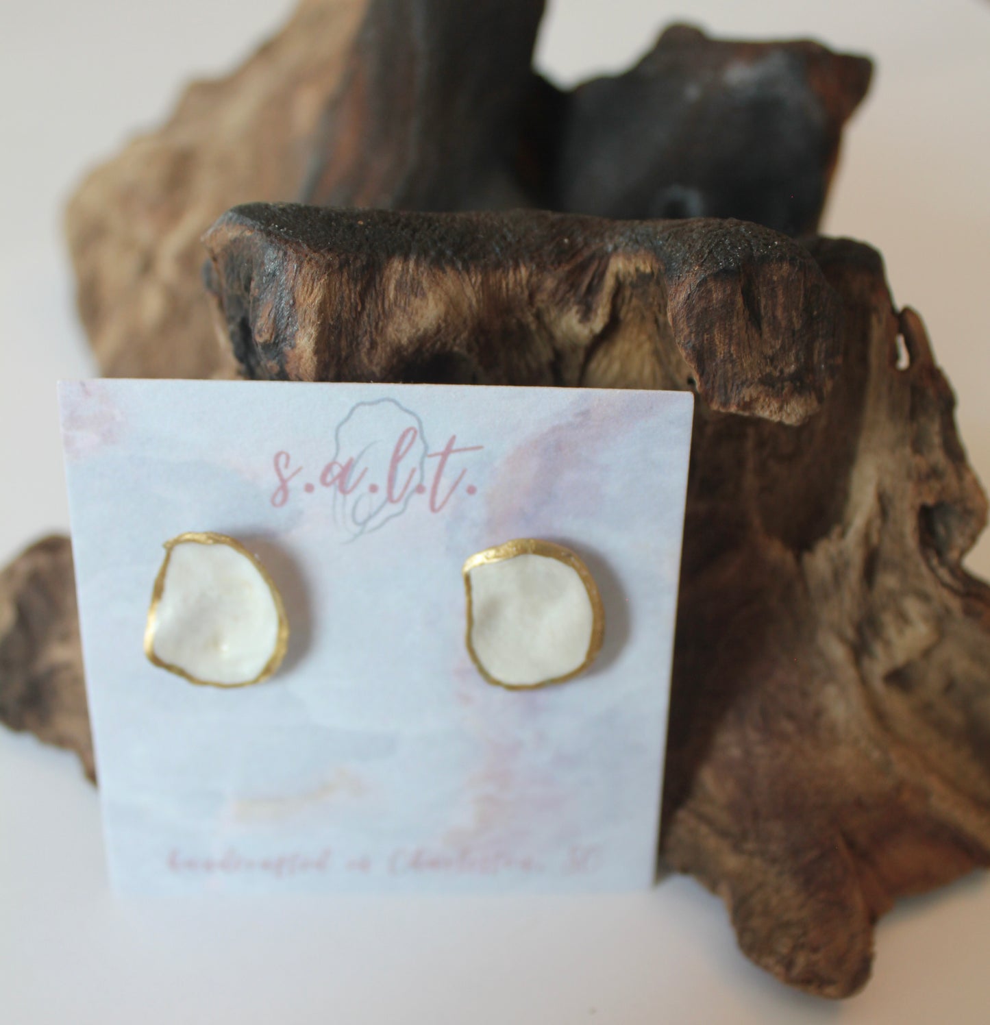 Ashley Stud Oyster Earrings