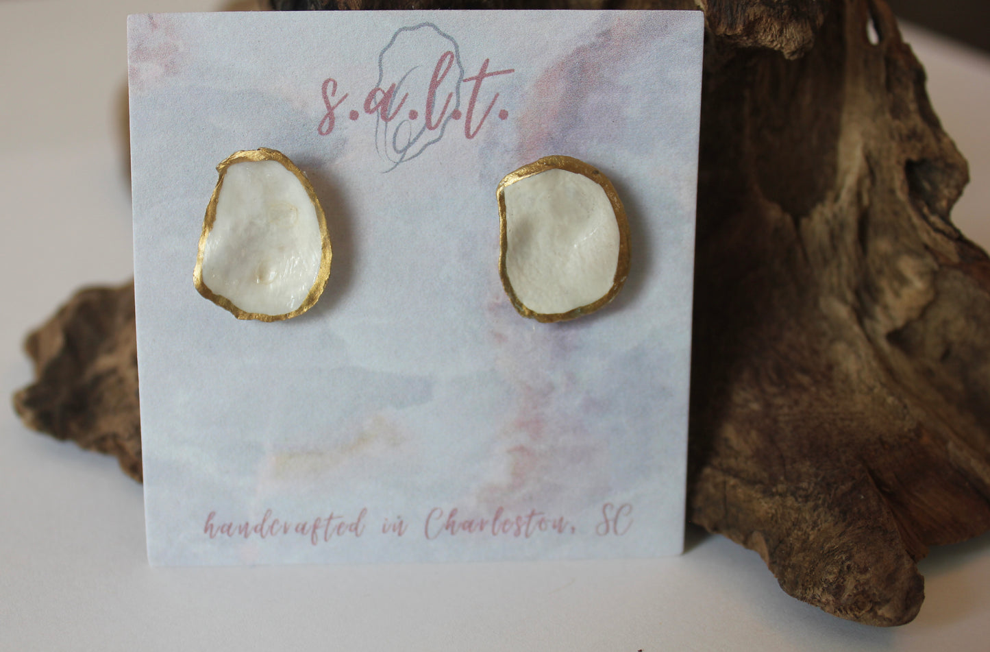 Ashley Stud Oyster Earrings