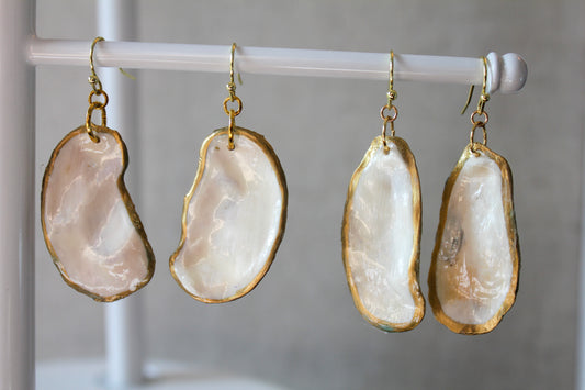 Louise Oyster Shell Hook Earrings