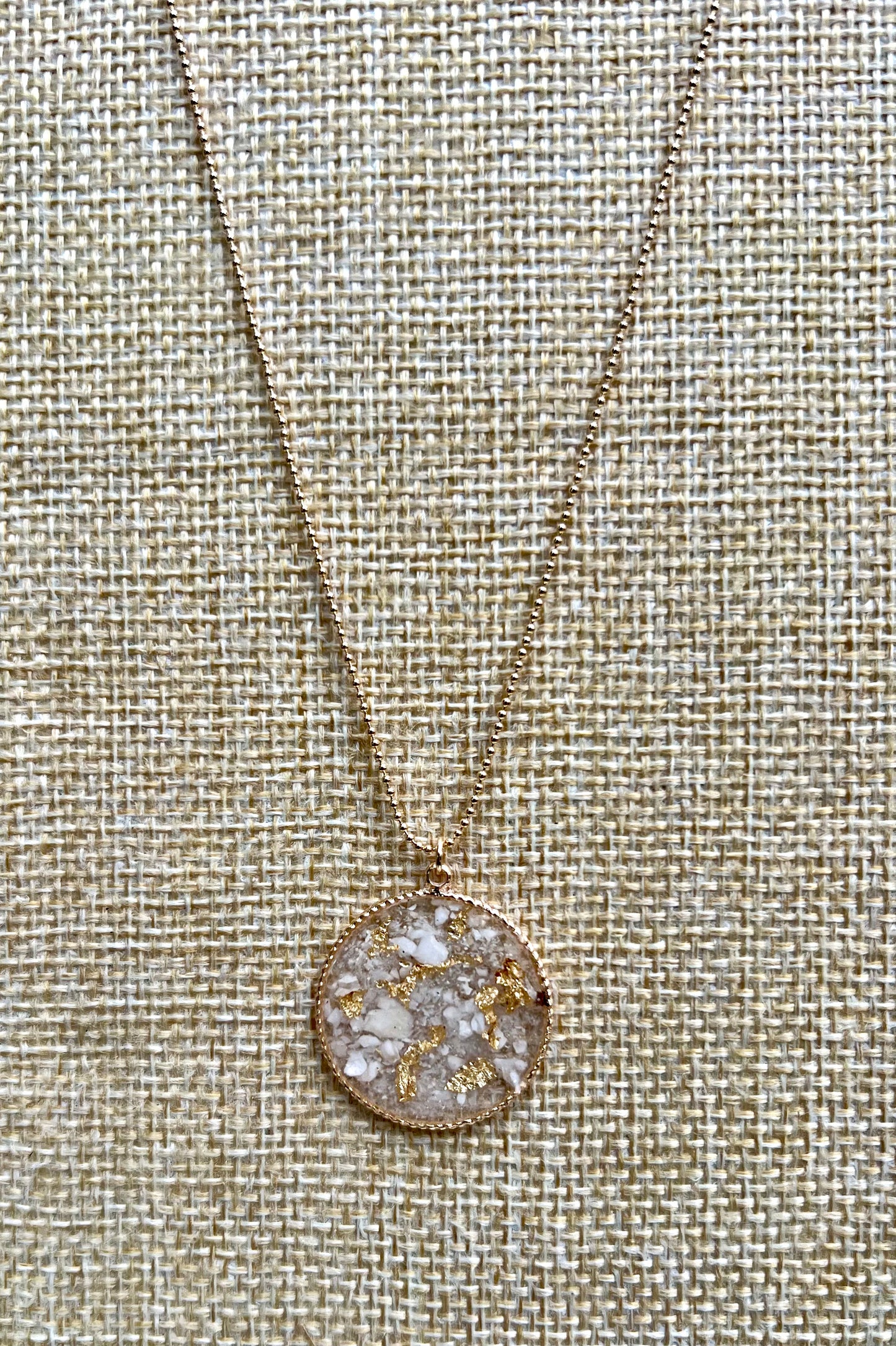 Camille Crushed Shell Necklace
